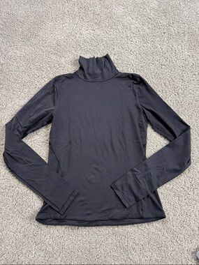 LULULEMON Black Nulu Turtleneck Long Sleeve Top 4/XS